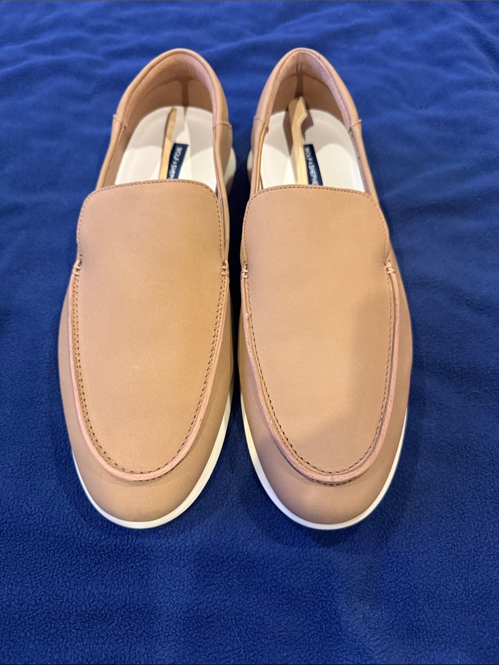 Coast™ Venetian Off-White Nubuck Men’s Slip-On Loafers